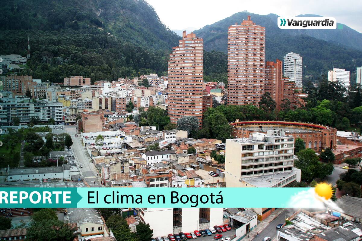 Predicción del clima hoy 29 de septiembre en Bogotá.