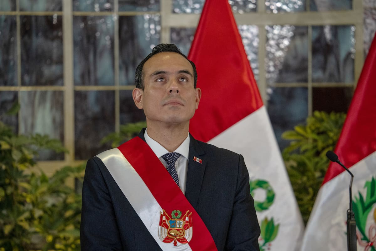 El presidente de Perú, José Jerí, EFE/ John Reyes Mejia