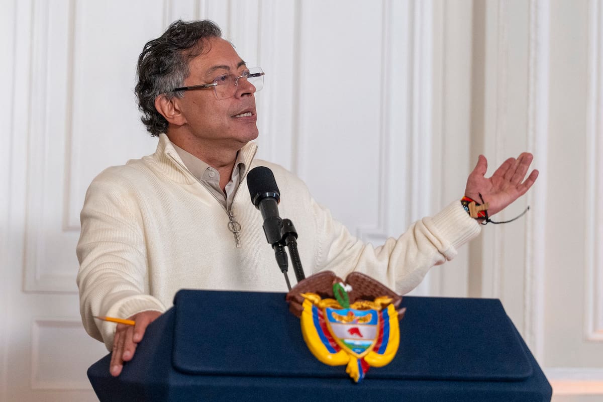 Discurso de Petro desata críticas por frases íntimas dijo que “hace cosas muy buenas en la cama”. | Foto: Tomada de Presidencia.