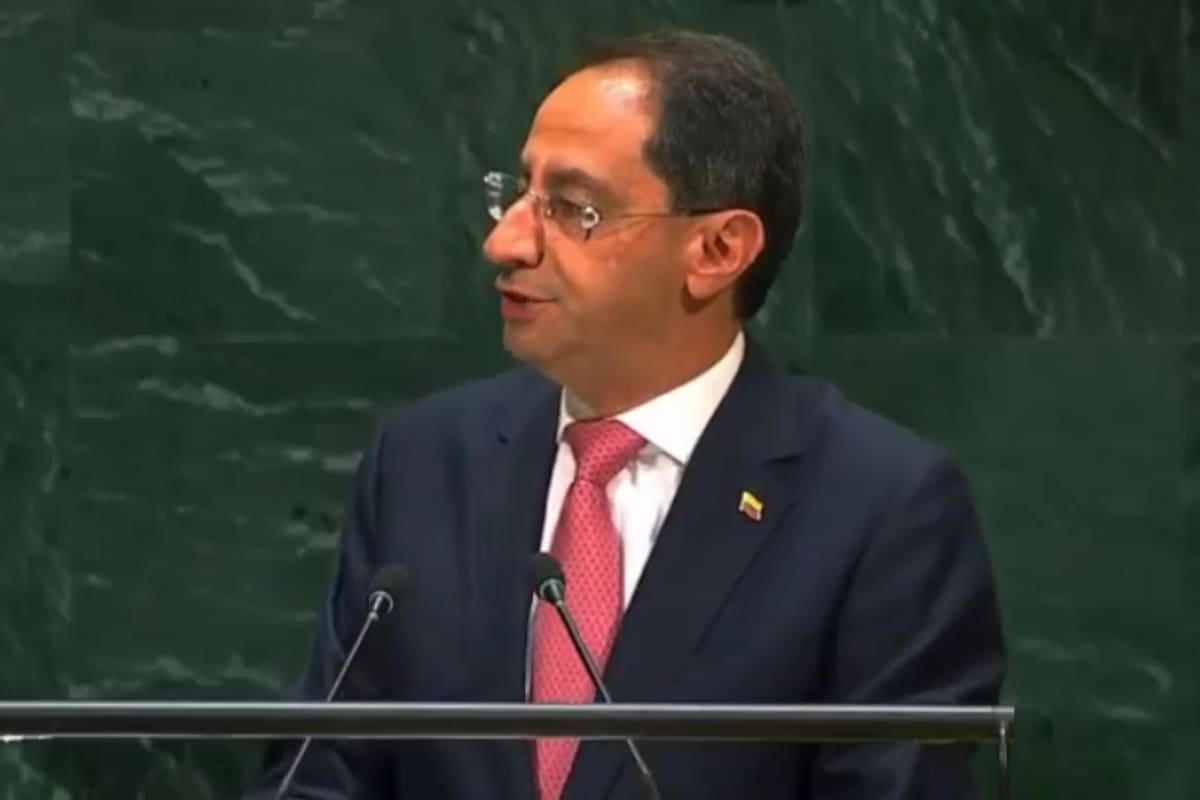 El vicepresidente recordó que Naciones Unidas tiene entre sus objetivos contribuir a la paz y la seguridad internacional