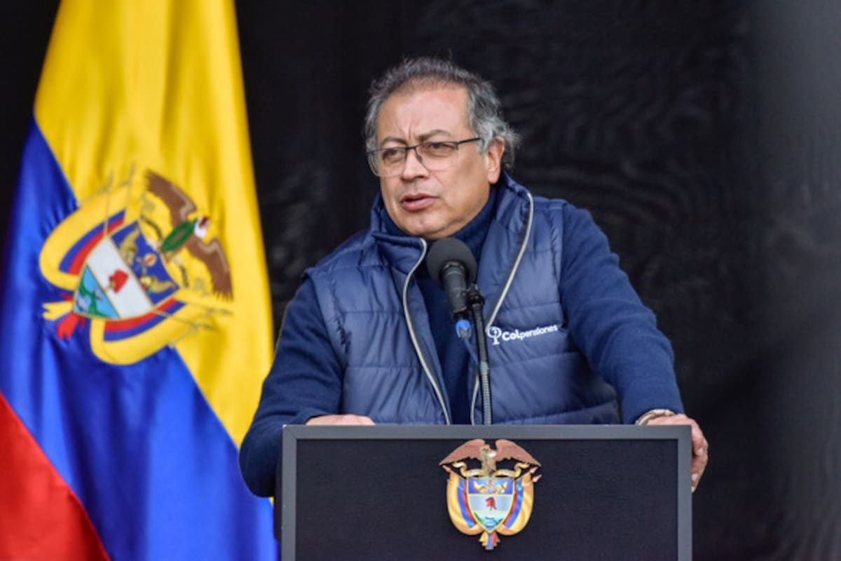 presidente Petro aseguró que desconocían del déficit de combustibles. Foto: Colprensa