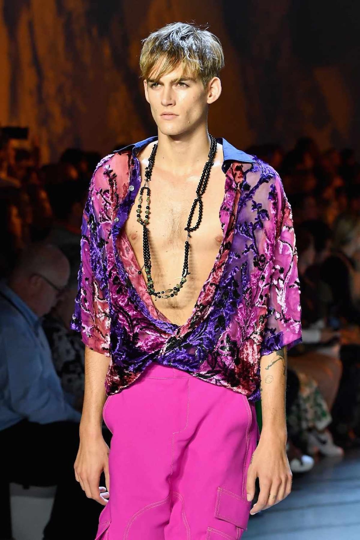 Presley Gerber era modelo. Comenzó en la moda aún adolescente y trabajó para marcas como Calvin Klein y Dolce & Gabbana.