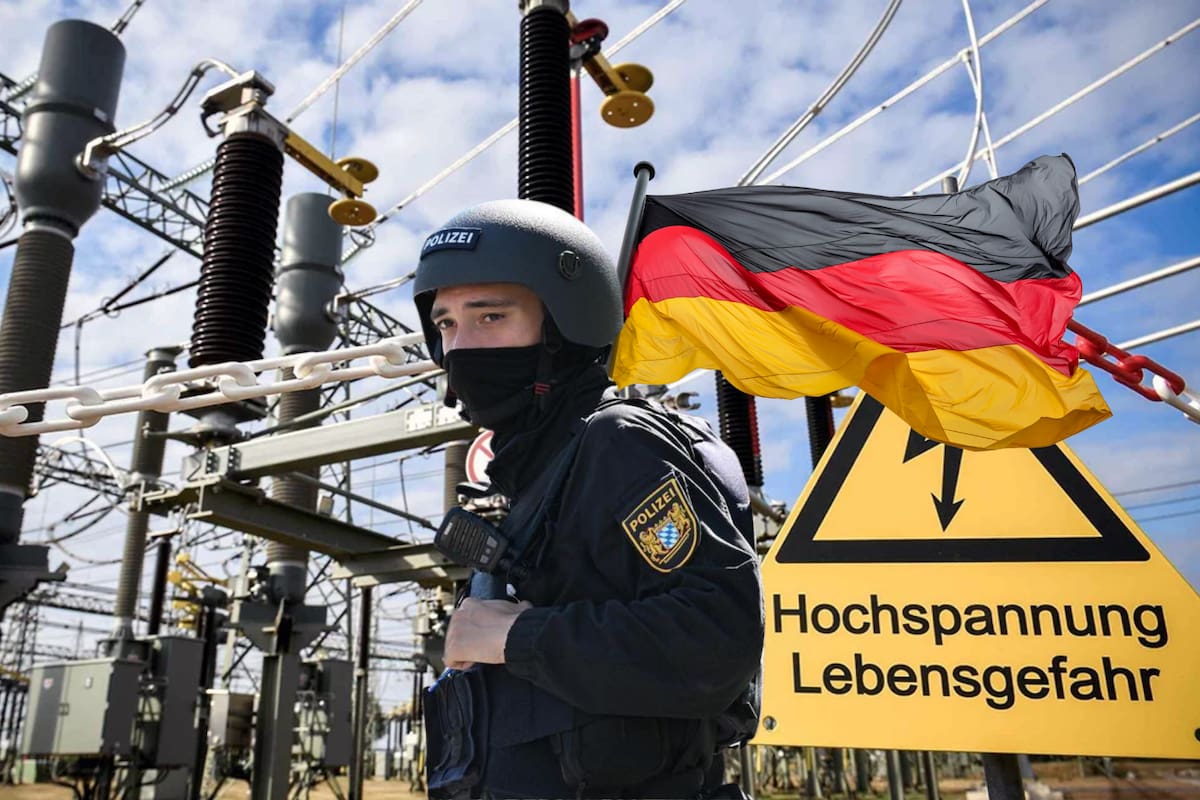 Una instalación clave cerca de la central de carbón de Jänschwalde, en Alemania, fue atacada varias veces con cohetes. Foto: Recreada