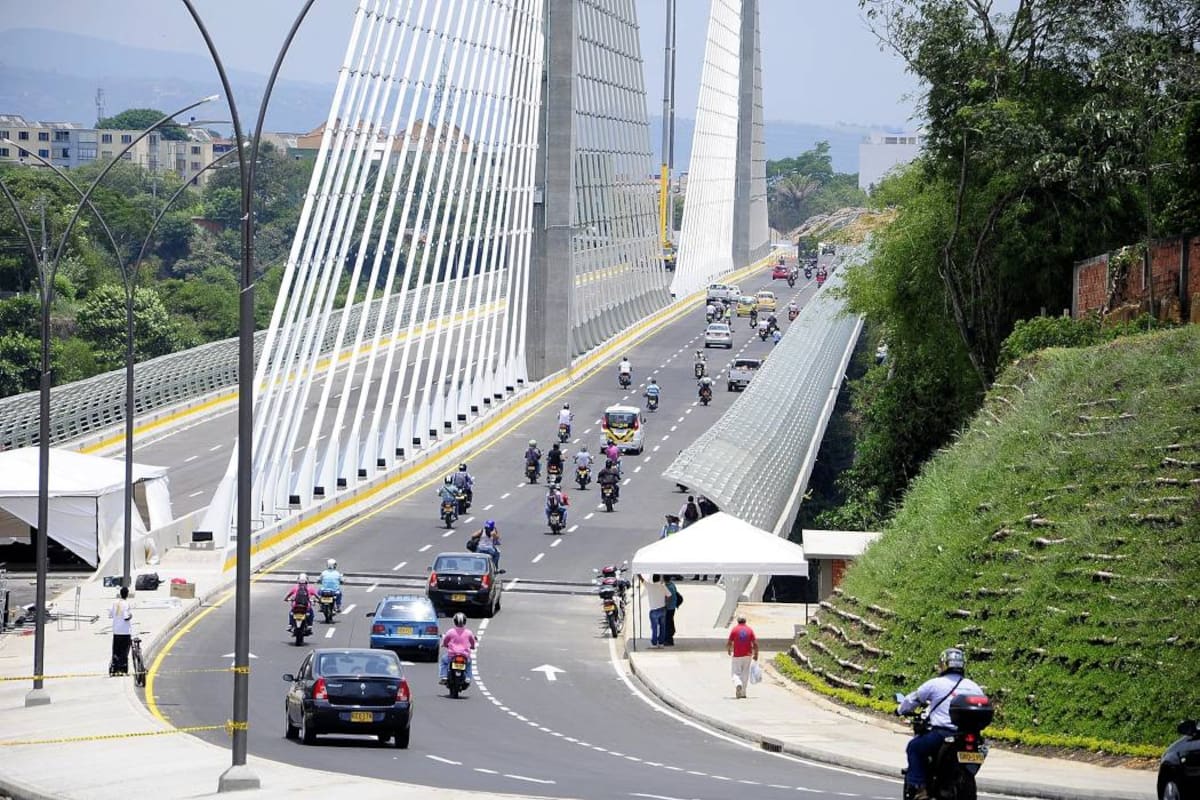 Primer dia del viaducto de la novena