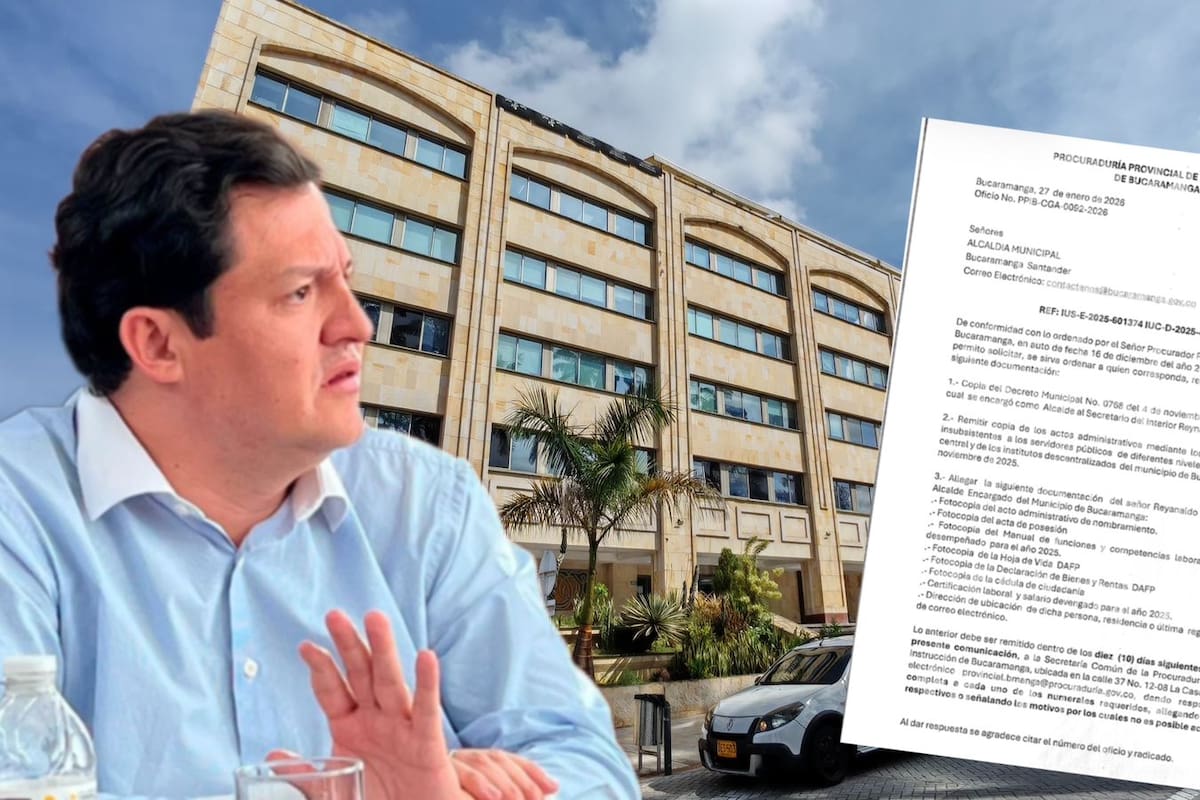 Procuraduría pide a la Alcaldía de Bucaramanga las insubsistencias de 16 funcionarios