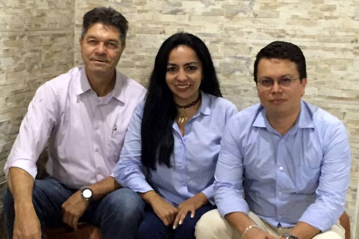 Néstor Quiñónez, Ludyn Correa y Jesús Gualdrón son los profesionales encargados del innovador proyecto. (Foto: Suministrada/VANGUARDIA LIBERAL)