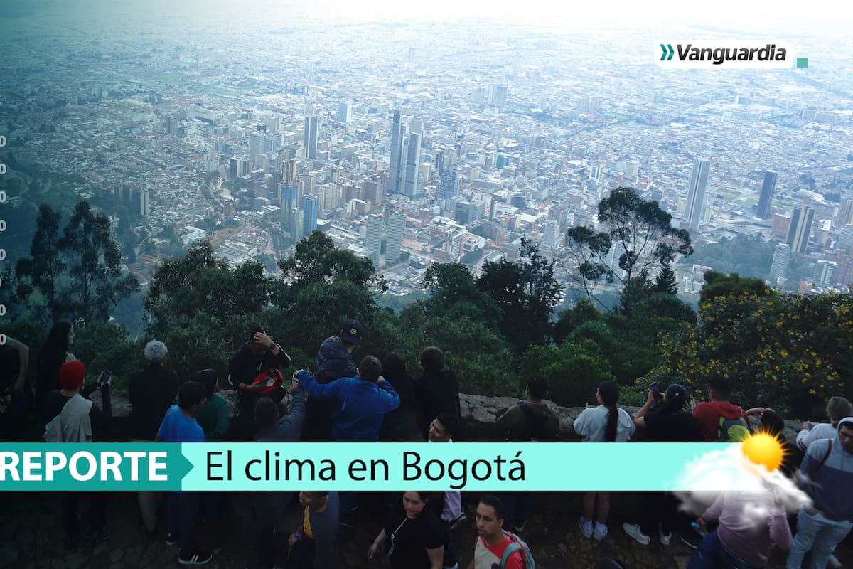 Pronóstico del clima hoy en Bogotá, lunes 30 de septiembre.