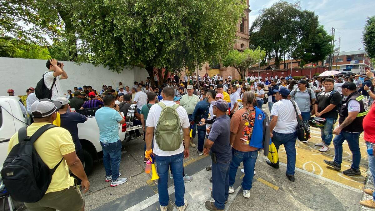 Los educadores se concentrarán en las afueras de la Alcaldía de Barrancabermeja para exigir que se cumpla con la canasta básica educativa.
Suministrada/Archivo/Vanguardia