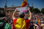 Miles de españoles exigieron la salida del presidente Pedro Sánchez