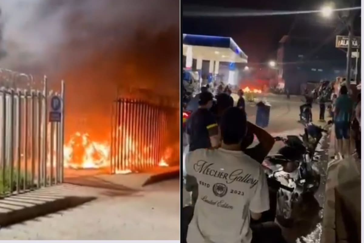 Protestas en Segovia tras operativo minero dejan disturbios, bloqueos y un muerto. | Foto: Tomada de Video.