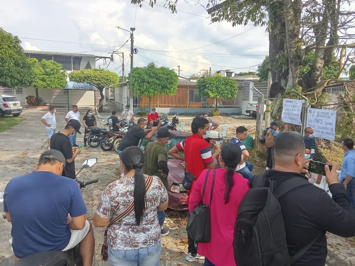 : Comunidades protestan por la falta de operación de 24 Mini Ptar en Barrancabermeja.
Suministrada/Vanguardia