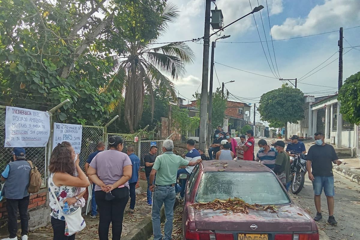 : Comunidades protestan por la falta de operación de 24 Mini Ptar en Barrancabermeja.
Suministrada/Vanguardia