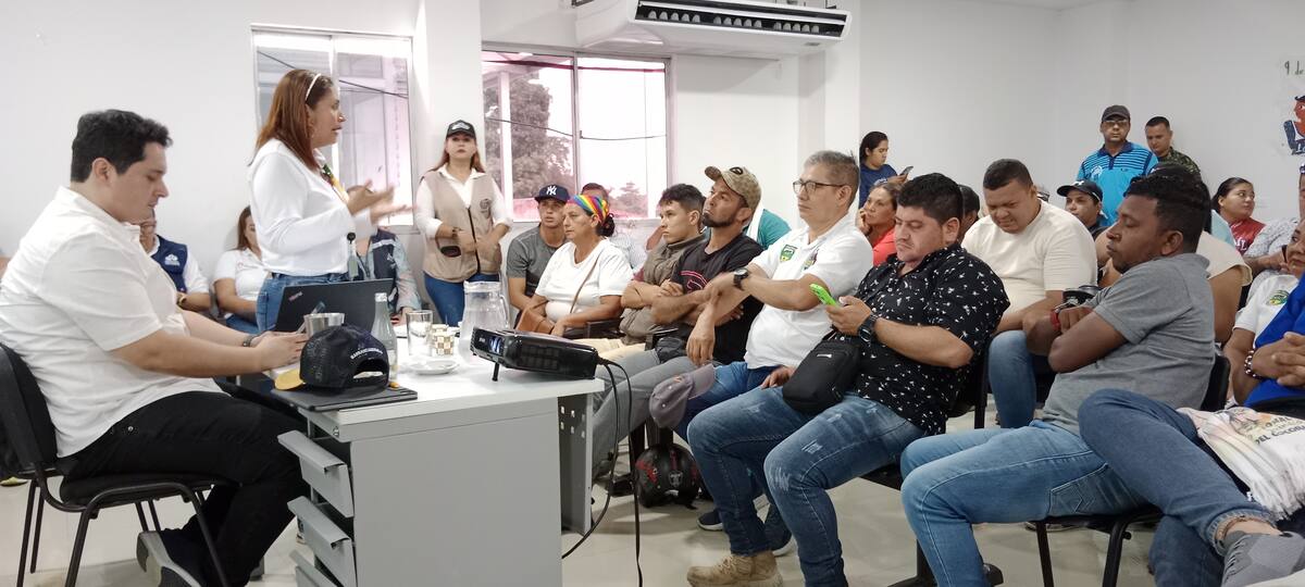 La comunidad protestaba para exigir el control del tráfico pesado por zona residencial de Barrancabermeja y la terminación de la vía Yuma.