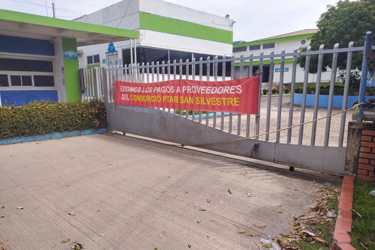 Protestas Ptar San SIlvestre