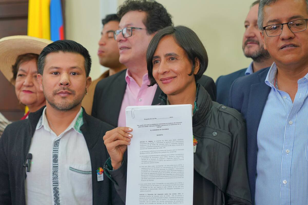 Se radicó en el Congreso de la República el proyecto de ley que busca eximir del IVA a la COP16 Colombia. De aprobarse, esta iniciativa le ahorraría al país más de 20.000 millones de pesos.