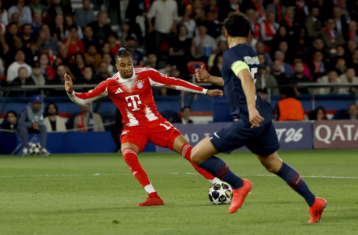 PSG y Bayern Múnich han disputado una pareja primera mitad en las semifinales de la Champions League. //Foto, EFE: YOAN VALAT