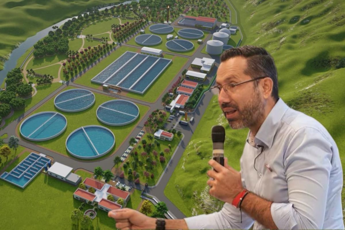 PTAR Río de Oro: ¿Qué pasará con la inversión para 2027? | Fotomontaje Vanguardia