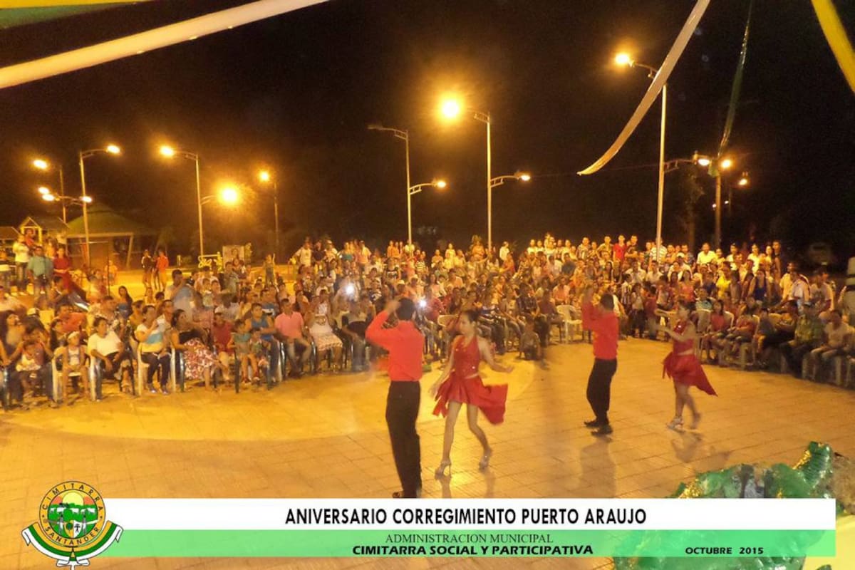 Con una variada programación se celebraron los 53 años de vida de Puerto Araujo, corregimiento del municipio de Cimitarra. (Foto: Suministrada/VANGUARDIA LIBERAL )