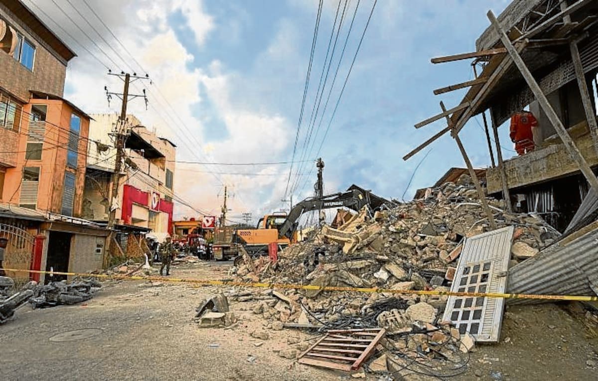 San José del Palmar, epicentro del sismo, reportó al menos 400 edificaciones afectadas y 20 colapsadas, en medio de dificultades de acceso y comunicación con la zona.