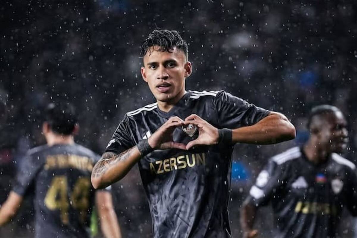 ¿Quién es el colombiano que silenció al Ajax con un golazo en Champions League?. Foto: @fkqarabagh