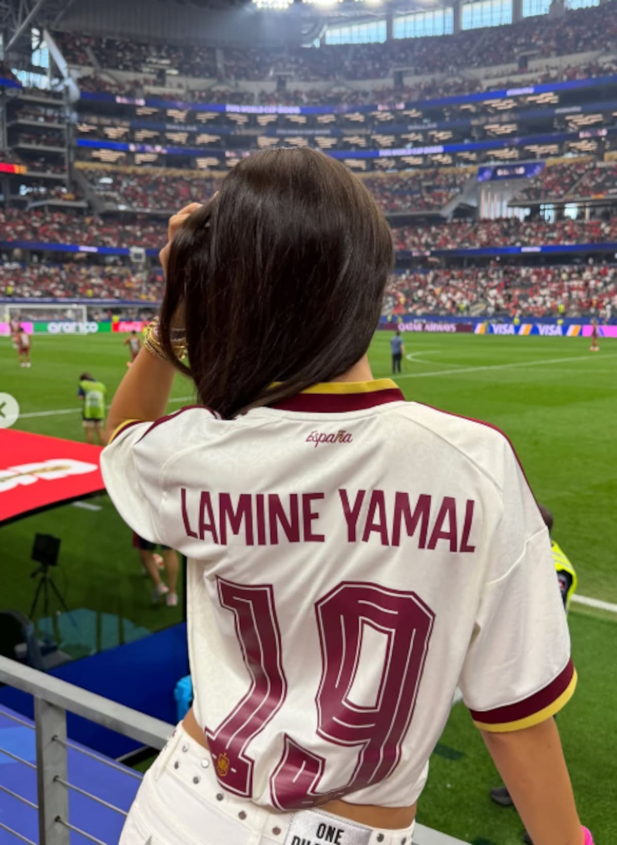 Quién es Inés García la influencer sevillana que conquistó el corazón de Lamine Yamal. | Foto: Tomada de Instagram (ineesgaarcia)