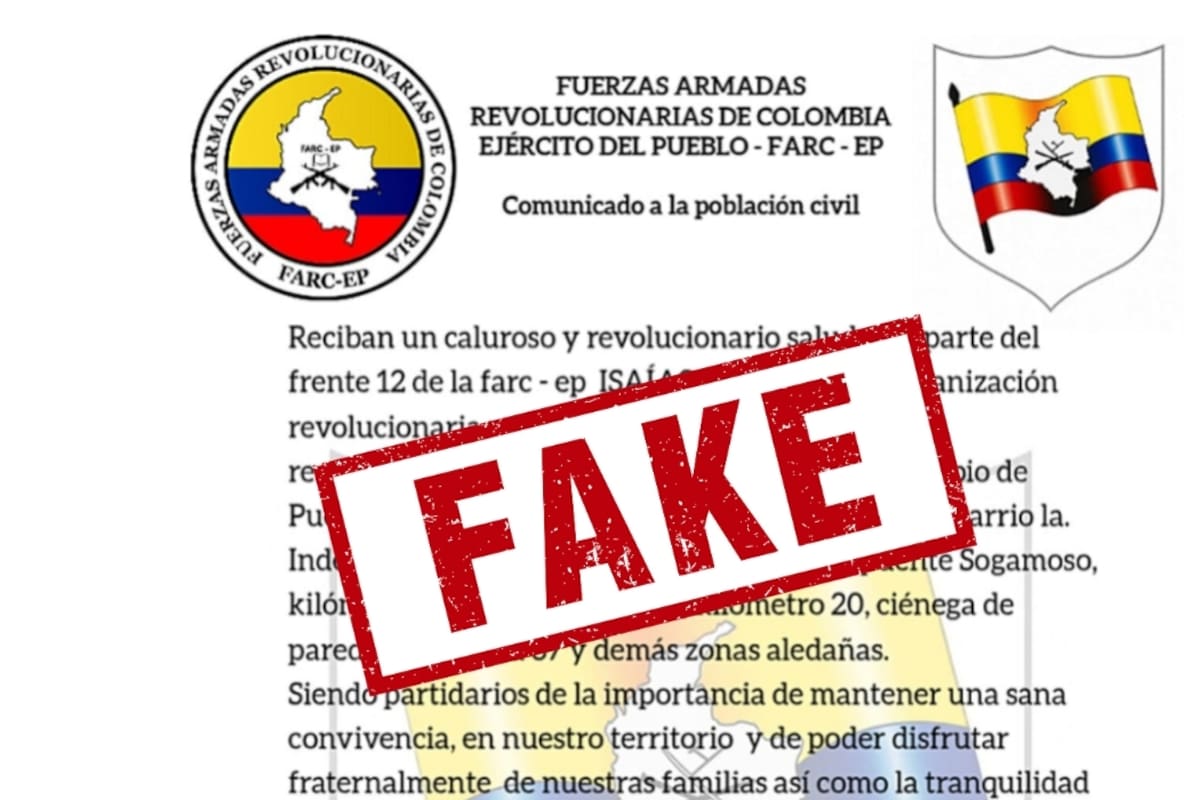 ¿Quién está detrás del panfleto? Autoridades descartan autenticidad de amenazas atribuidas a las Farc-EP en Puerto Wilches