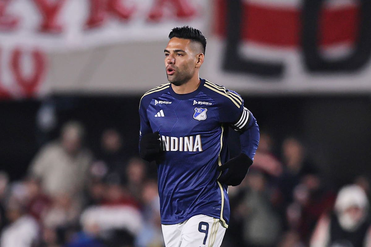 Radamel Falcao, "nuevo" refuerzo de Millonarios. //Foto, EFE: STR