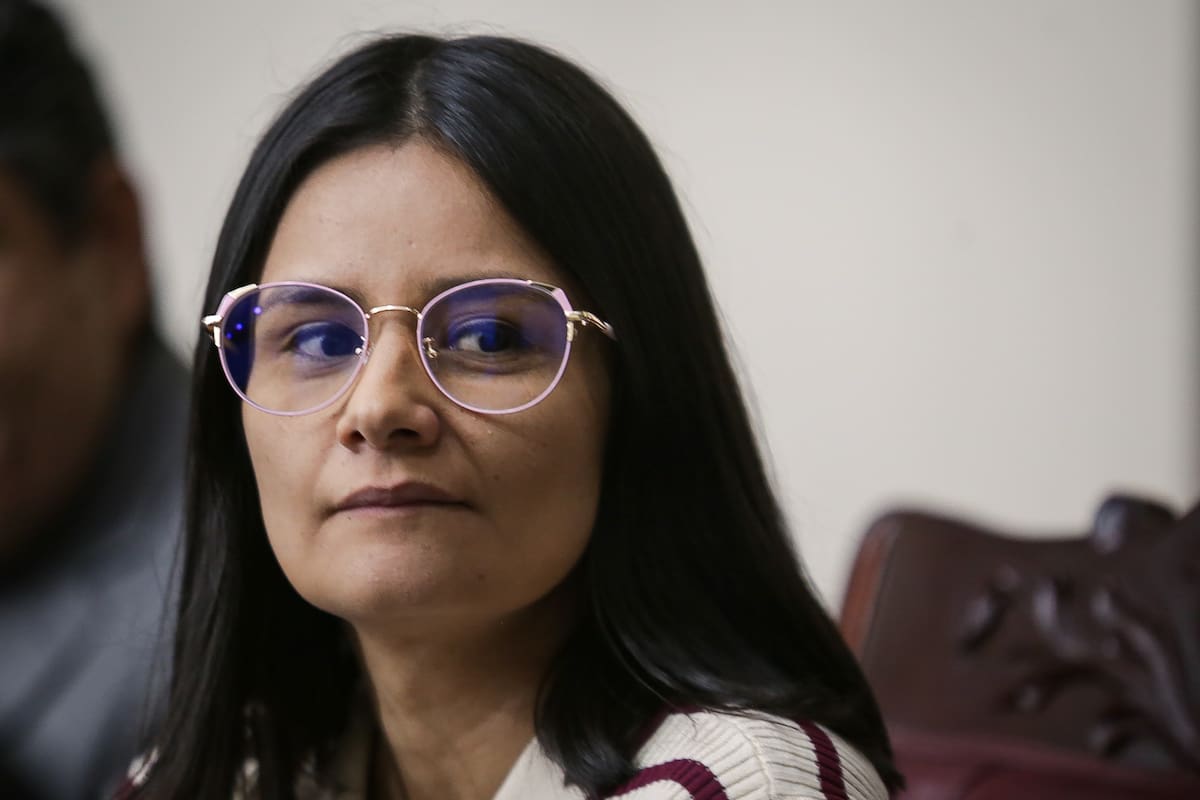 Angie Rodríguez denunciará a Petro ante Comisión de Acusaciones. // Foto: Colprensa - Cristian Bayona.