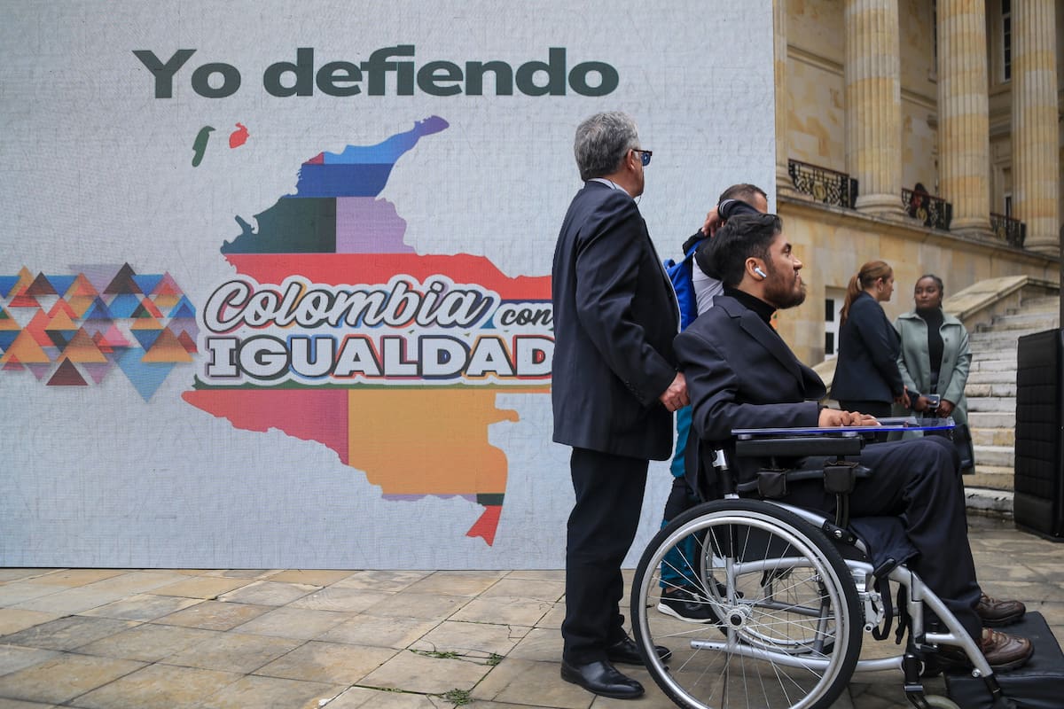 Gobierno Petro salva en Congreso el Ministerio de la Igualdad. // Foto: Colprensa - Catalina Olaya.