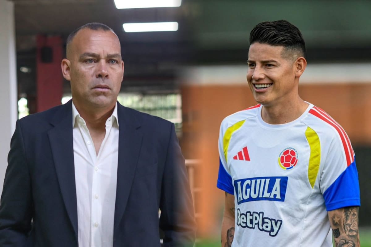 Rafael Dudamel se despachó contra los críticos de James Rodríguez. Foto: cortesía Atlético Bucaramanga y James Rodríguez.