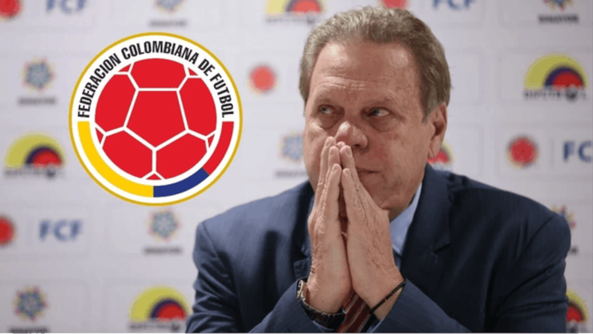 Ramón Jesurún, presidente de la Federación Colombiana de Fútbol.//FCF