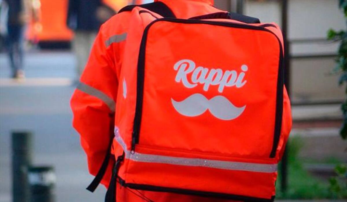 Un repartidor de Rappi.