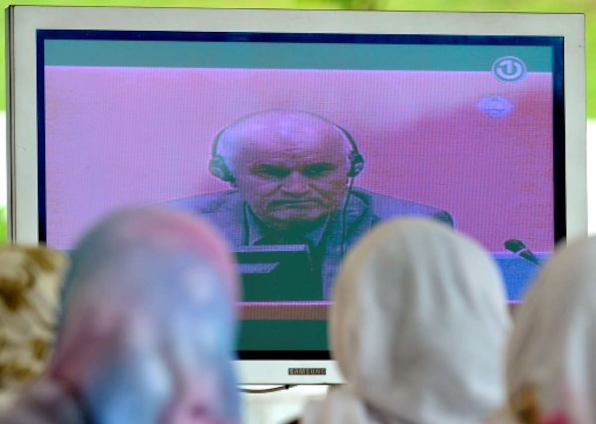 Ratko Mladic, conocido como el “carnicero de los Balcanes”, fue uno de los principales líderes militares serbobosnios durante la guerra de Bosnia.