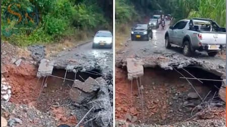 Un rayo habría activado explosivo instalado en una vía rural de Suárez, Cauca