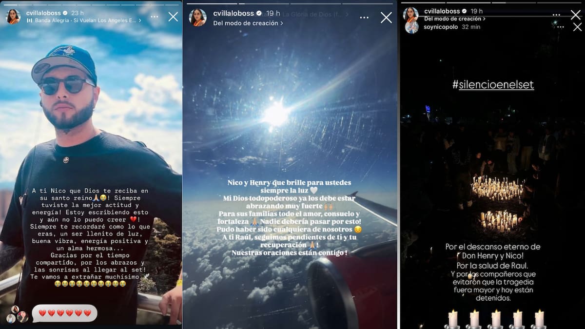 Capturas tomadas del perfil de Ig: Cvillalobos.