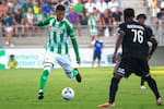 Video: Vea el golazo de Nelson Deossa con Real Betis ante Arsenal, el colombiano deslumbró en Dublín