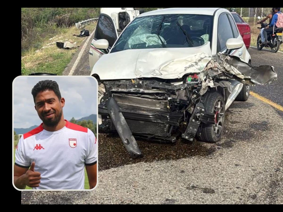 El jugador está fuera de peligro después del choque en la Ruta 90. Tenemos más detalles de esta noticia. | Foto: Vanguardia