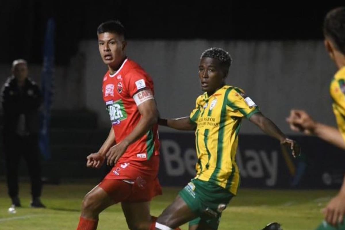 Real Cartagena empató 2-2 con Patriotas en la fecha 2 de los cuadrangulares del Torneo BetPlay II 2025. Foto: Real Cartagena.