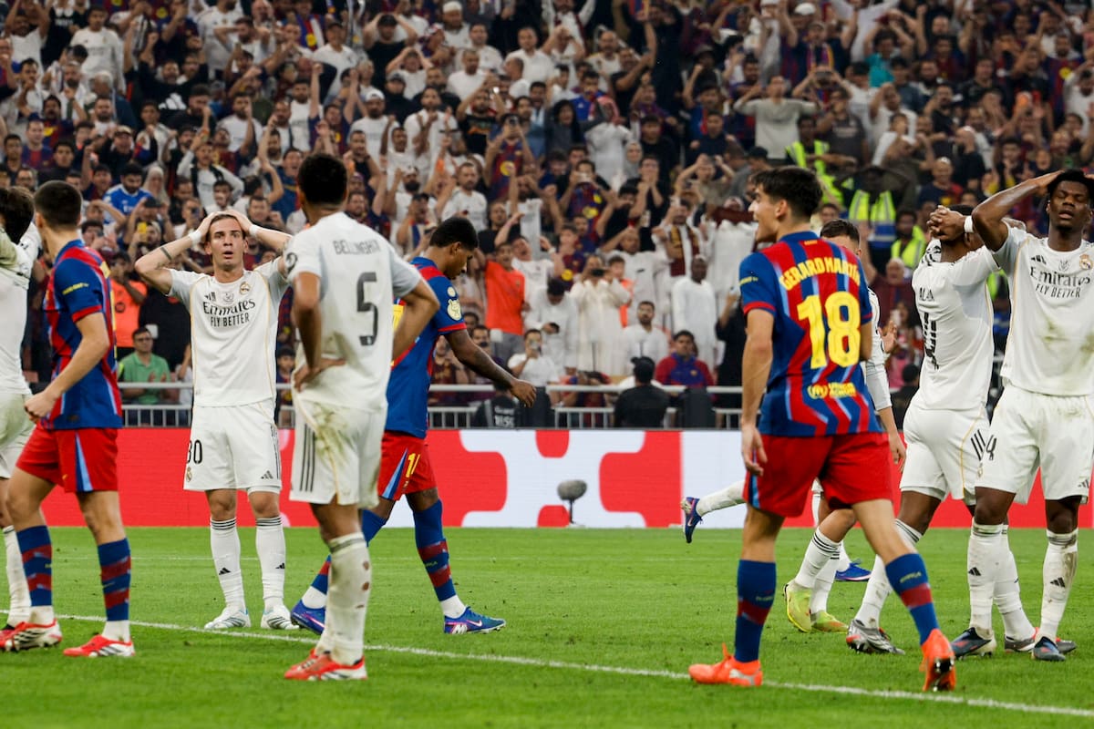 Barcelona vs. Real Madrid: hora y por dónde ver el clásico que puede definir el título en España. //Foto, EFE: Kai Försterling