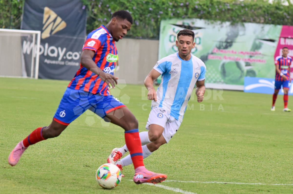 Real Santander cayó 2-0 ante Unión Magdalena. Foto: Dimayor.