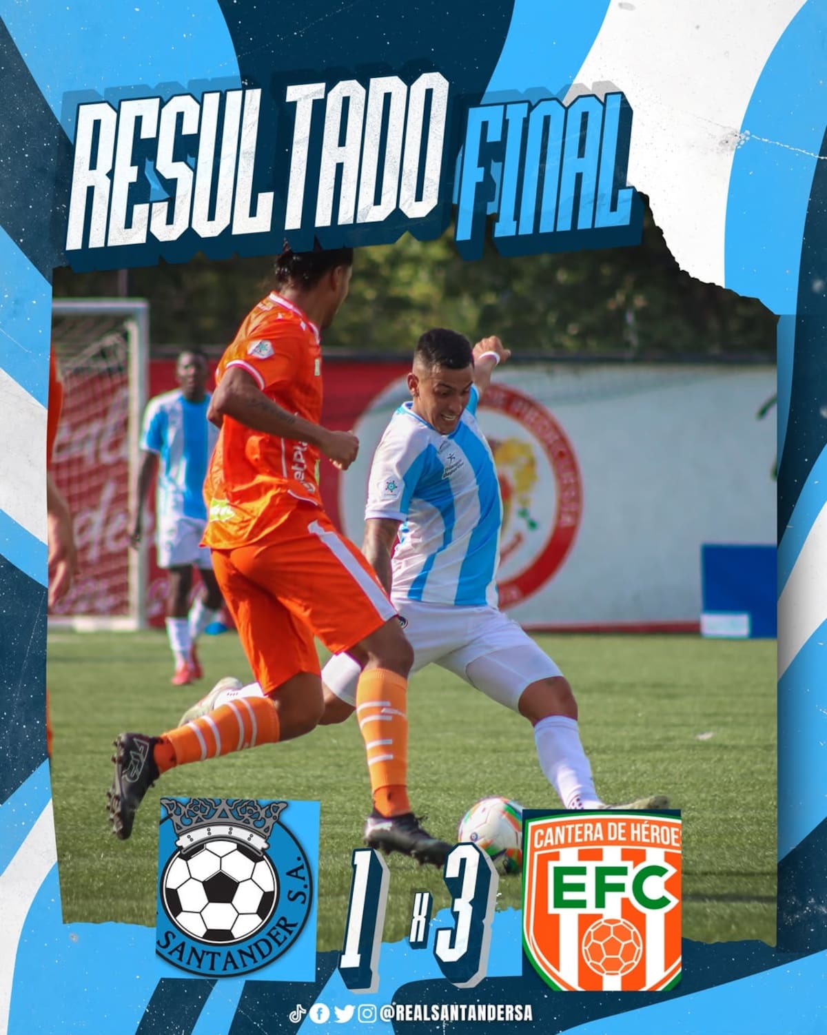 Real Santander, eliminado del Torneo BetPlay I 2026: una campaña que nunca despegó. Foto: Real Santander