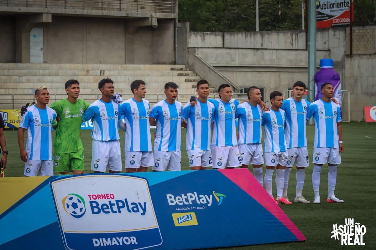 Real Santander encontró el triunfo en Piedecuesta: venció a Independiente Valle del Cauca en el Torneo BetPlay. Foto: Real Santander