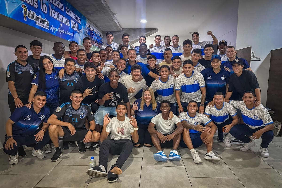 Real Santander logró su primera victoria en el Torneo BetPlay I 2026. Foto: Real Santander.