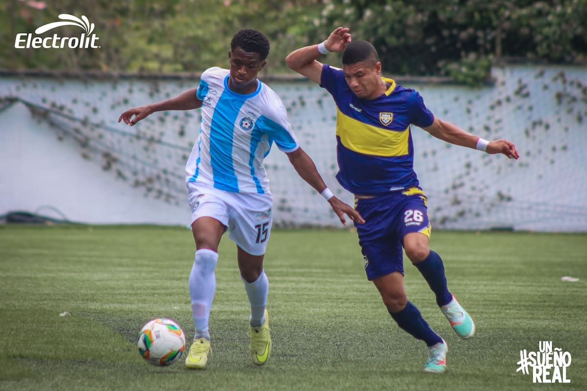 Real Santander reaccionó en casa y rescató un punto ante Boca de Cali. Foto: Real Santander.