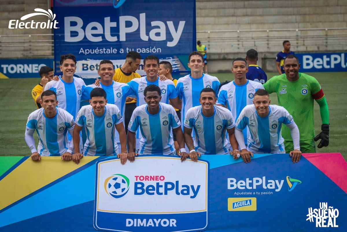 Real Santander reaccionó en casa y rescató un punto ante Boca de Cali. Foto: Real Santander.