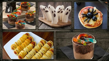 De momias a fantasmas: cuatro recetas creativas para celebrar Halloween en casa