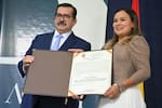 Distinción al Aspaen Gimnasio Saucará por parte de la Alcaldía de Piedecuesta