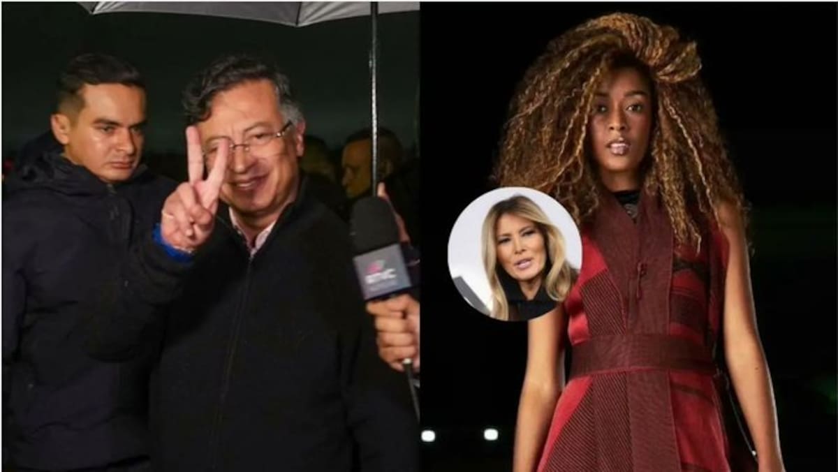 El vestido que Gustavo Petro le regalará a Melania Trump y las anchetas que lleva para Donald Trump y Marco Rubio.
