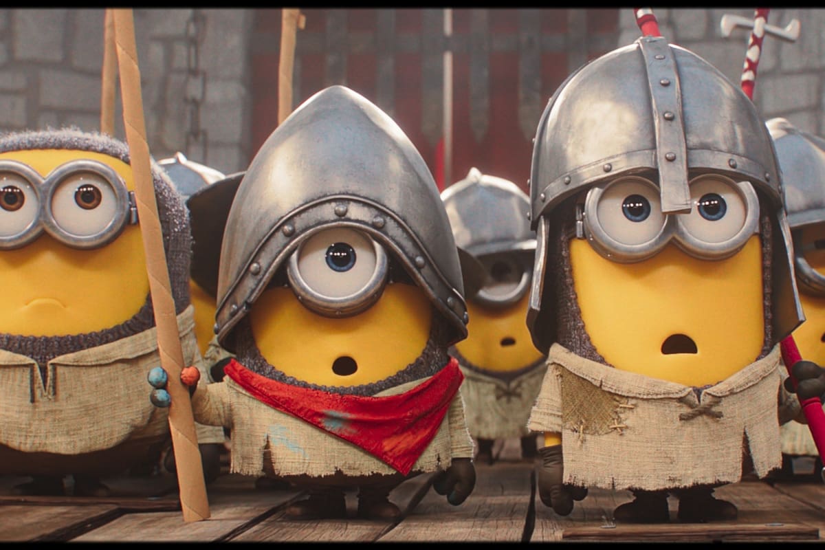 MADRID, 29/06/2026.- Fotograma de la película 'Minions & Monsters', dirigid por Pierre Coffin. El regreso de los minions y el nuevo libro de Haruki Murakami, de momento solo en japonés, son dos de las citas culturales de esta semana, en la que también se estrena 'Elle', una serie que es la precuela de 'Una rubia muy legal', mientras que en Mánchester se podrá ver el arte de Ai Weiwei. EFE/Illumination & Universal Pictures SOLO USO EDITORIAL/SOLO DISPONIBLE PARA ILUSTRAR LA NOTICIA QUE ACOMPAÑA (CRÉDITO OBLIGATORIO)