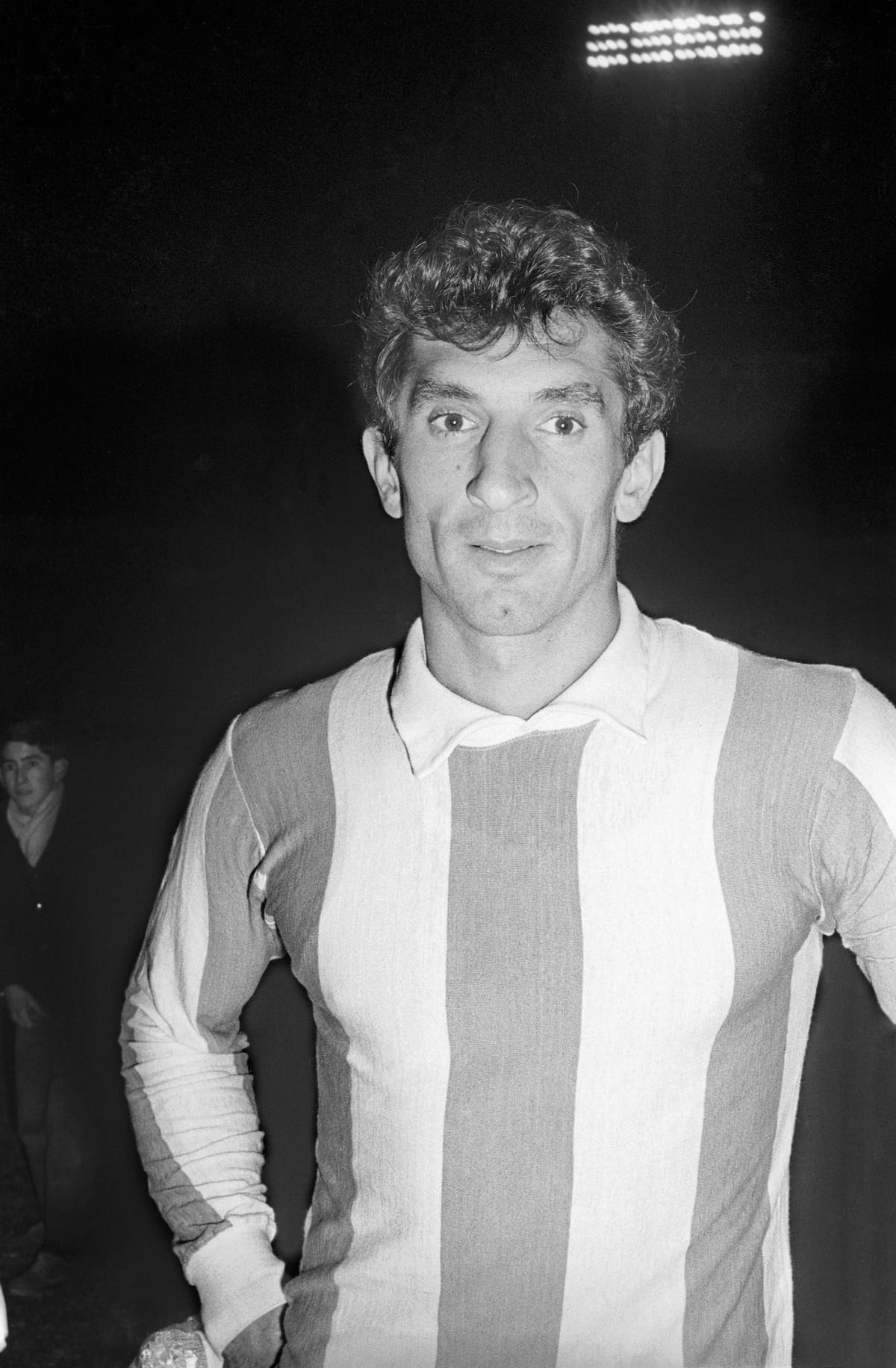 BIRMINGHAN,13/07/1966.- Retrato del jugador de la selección Argentina, Antonio Rattin, en el VIII Campeonatos del Mundo de Fútbol Inglaterra 1966, que jugará contra la selección española. EFE
